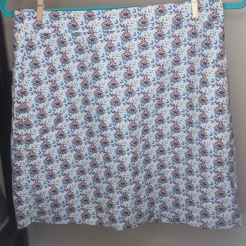 Point Sur Printed Mini Skirt